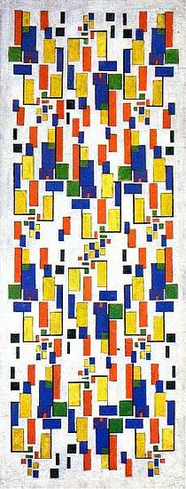 Theo van Doesburg Colour design for a chimney France oil painting art